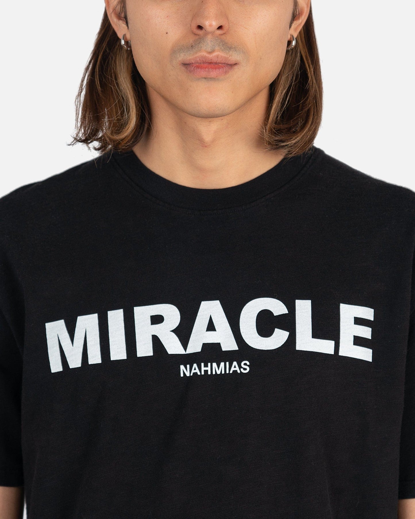Nahmias Men's T-Shirts Miracle T-Shirt in Black