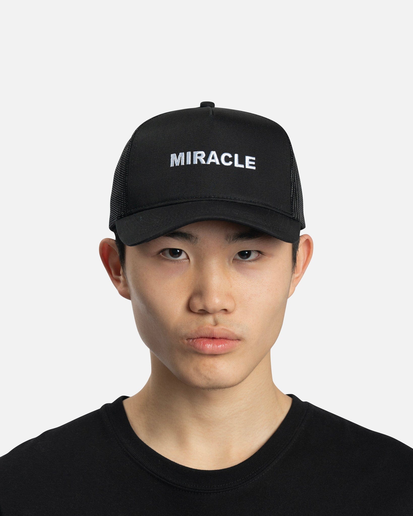 Nahmias Men's Hats Miracle Trucker Hat in Black