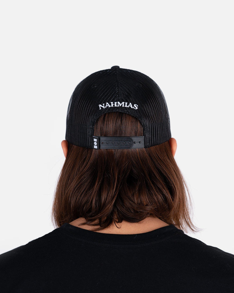 Nahmias Men's Hats Miracle Worker Trucker Hat in Black