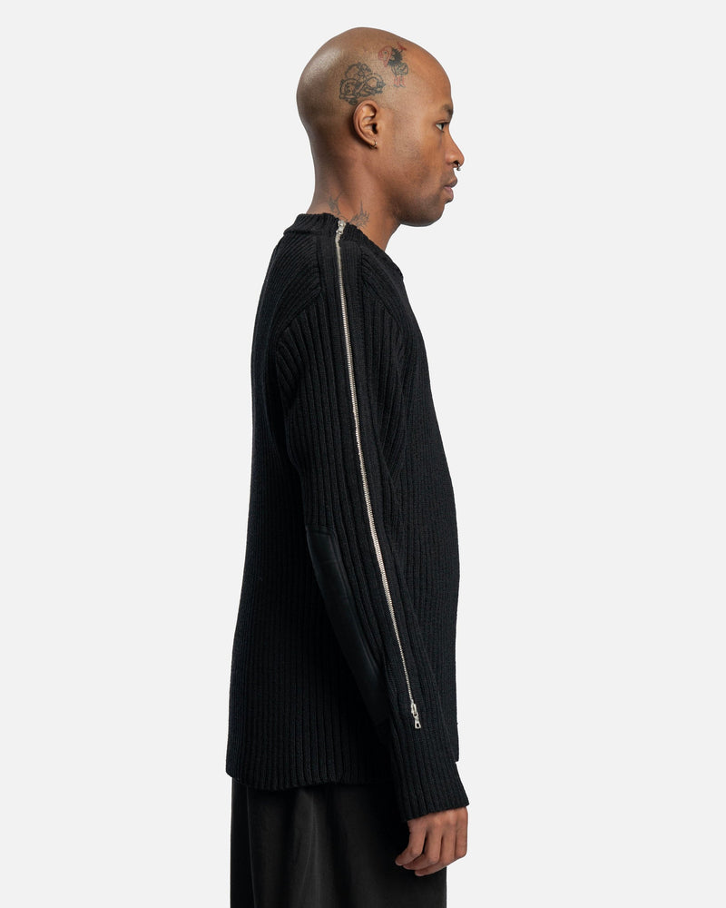 Dries Van Noten Men's Sweater Mitchie Sweater in Black