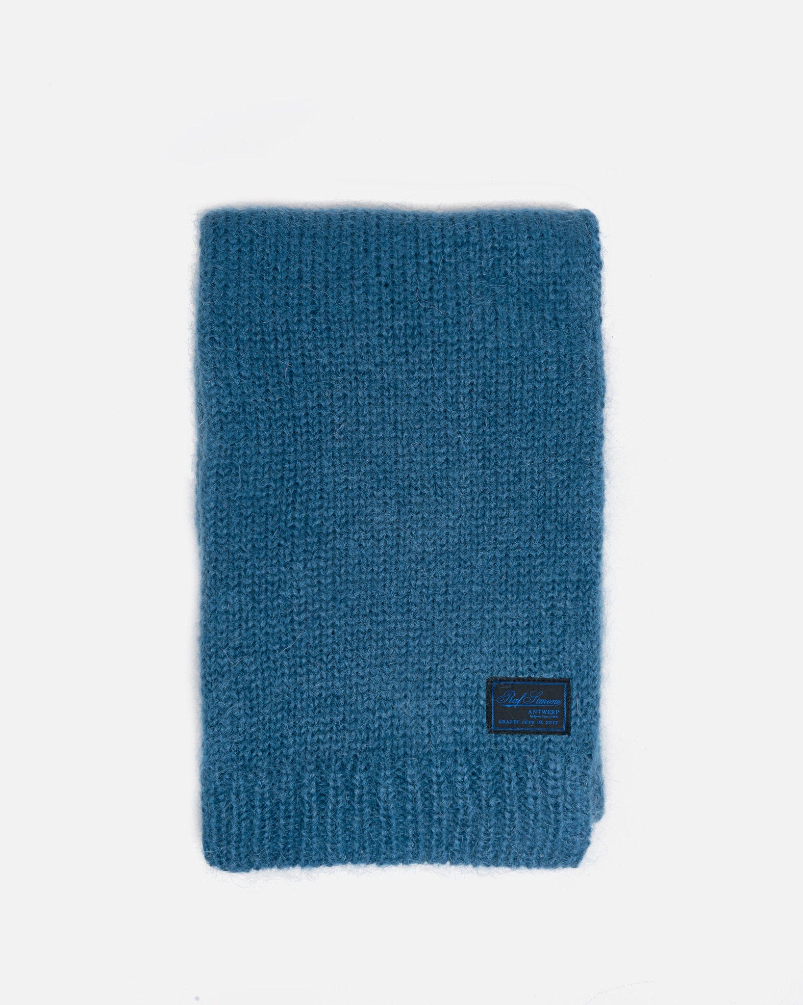 Mohair Scarf in Grey Blue – SVRN
