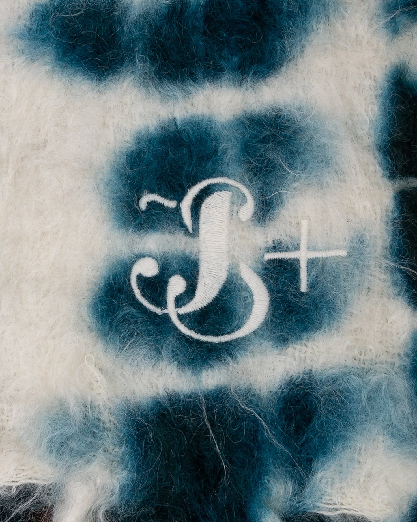 Jil Sander Scarves Mohair Scarf in Multicolor