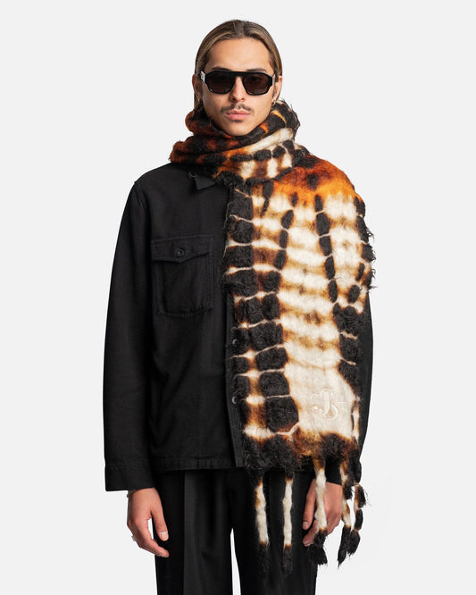 Jil Sander Scarves Mohair Scarf in Multicolor