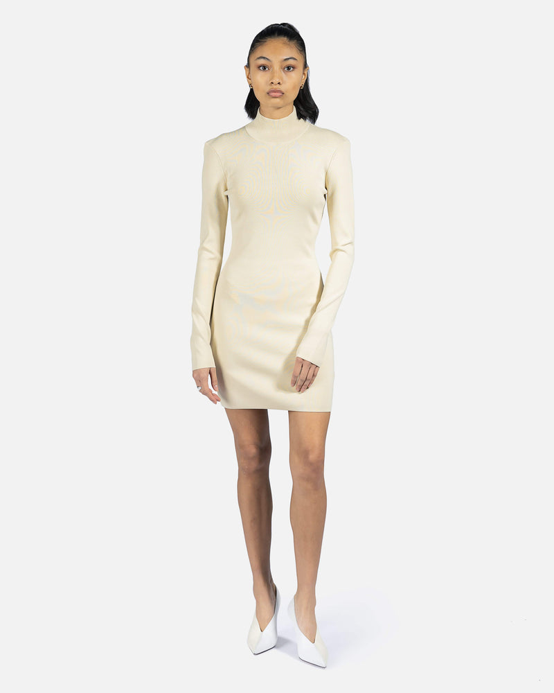 Mollie Crepe Minidress in Creme – SVRN Mollie Crepe Minidress in Creme – SVRN
