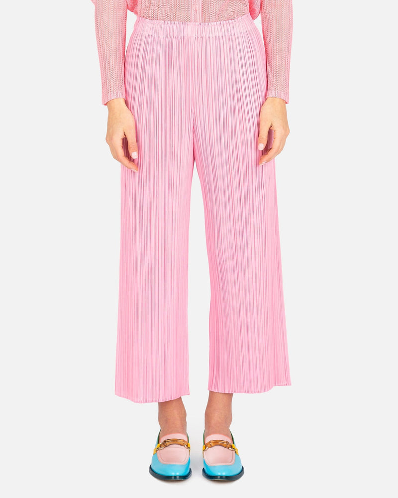 Pleats Please Issey Miyake Women Pants Monthly Colors: March Pants in Pink