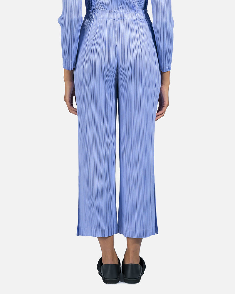 Pleats Please Issey Miyake Women Pants Monthly Colors Pleated Trousers in Lilac