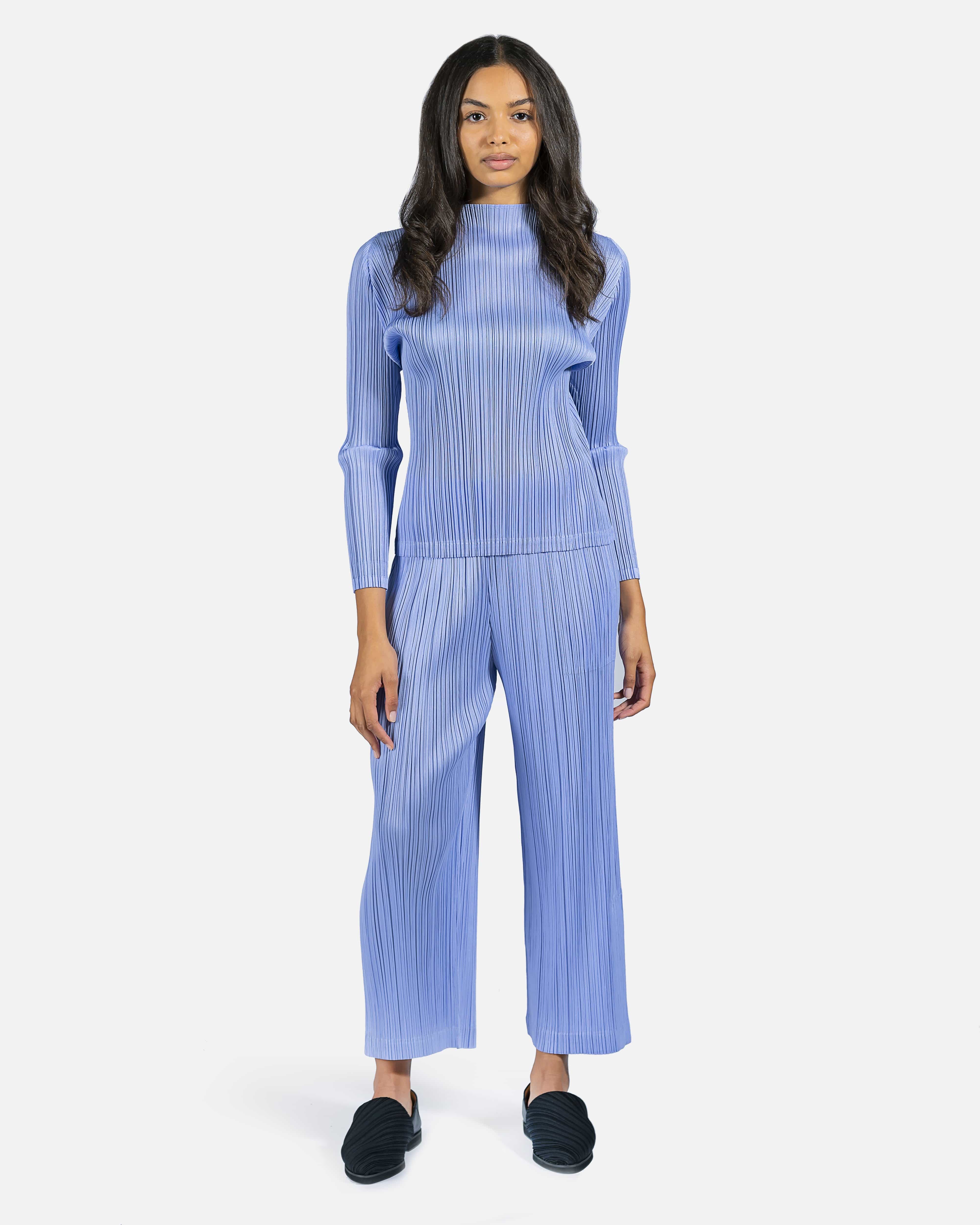 Monthly Colors Pleated Turtleneck in Lilac – SVRN