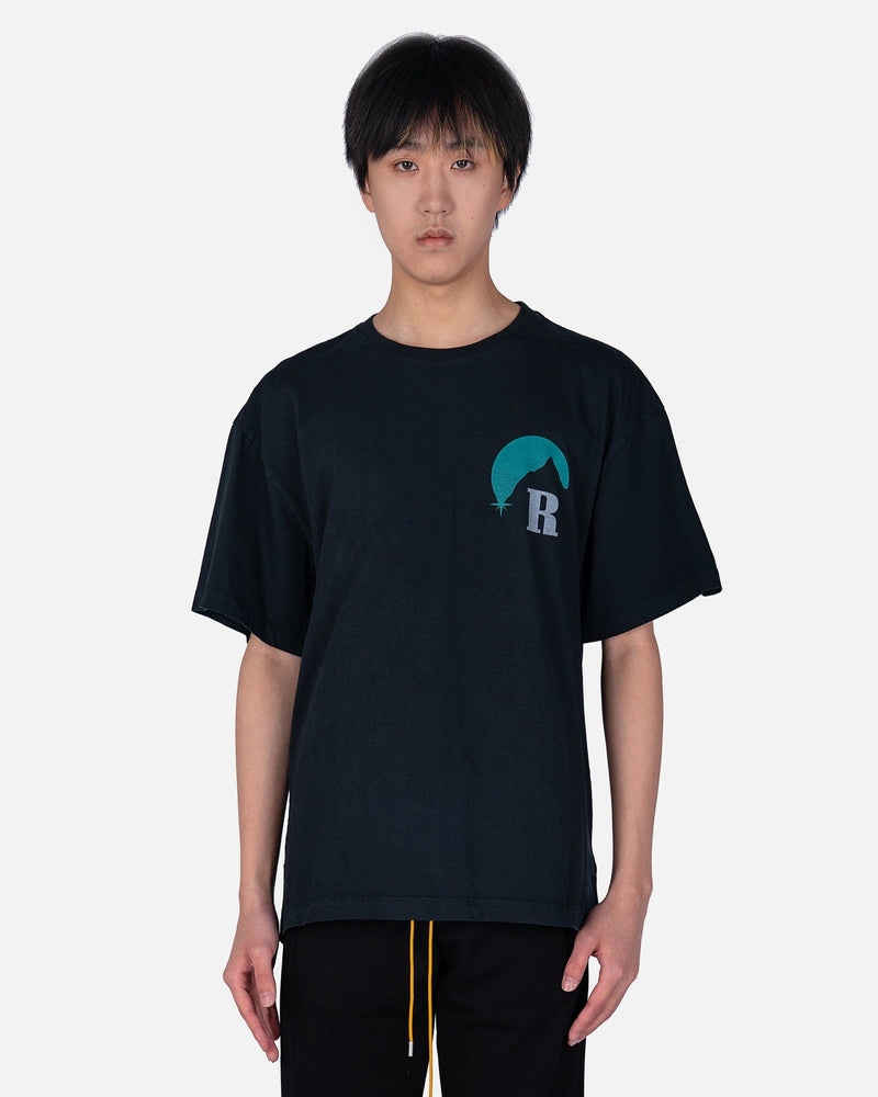 Rhude Men's T-Shirts Moonlight T-Shirt in Vintage Black