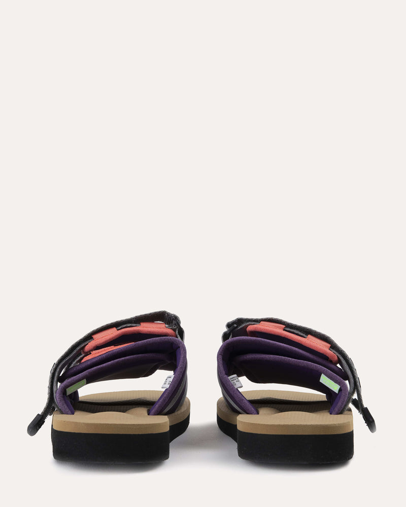 Suicoke Unisex Sandals Moto Kab in Purple & Beige