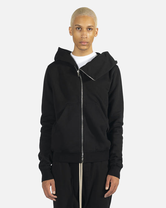 Rick Owens DRKSHDW Men's Sweatshirts Mountain Hoodie in Black
