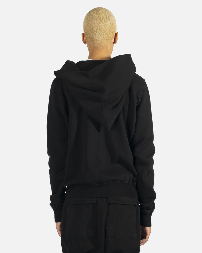 Rick Owens DRKSHDW Men's Sweatshirts Mountain Hoodie in Black