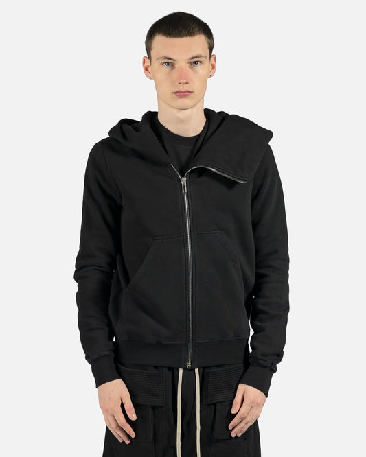 Rick Owens DRKSHDW Men's Sweatshirts Mountain Hoodie in Black
