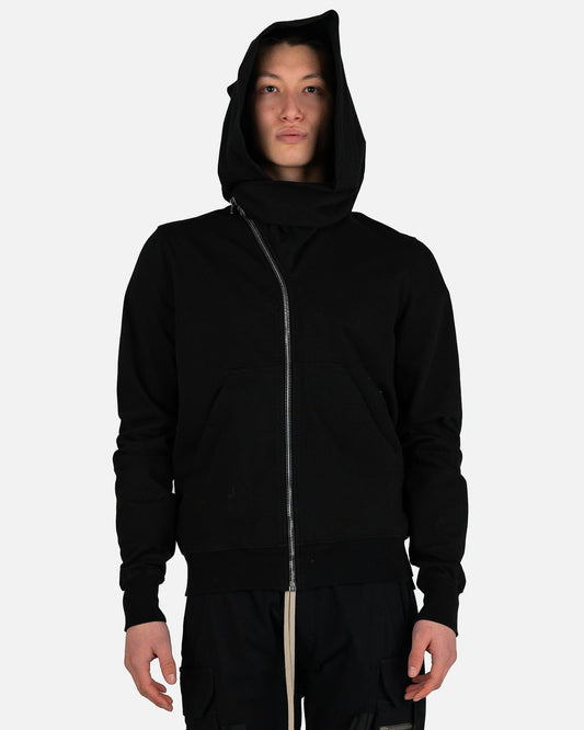 Rick Owens DRKSHDW Men's Sweatshirts Mountain Hoodie in Black