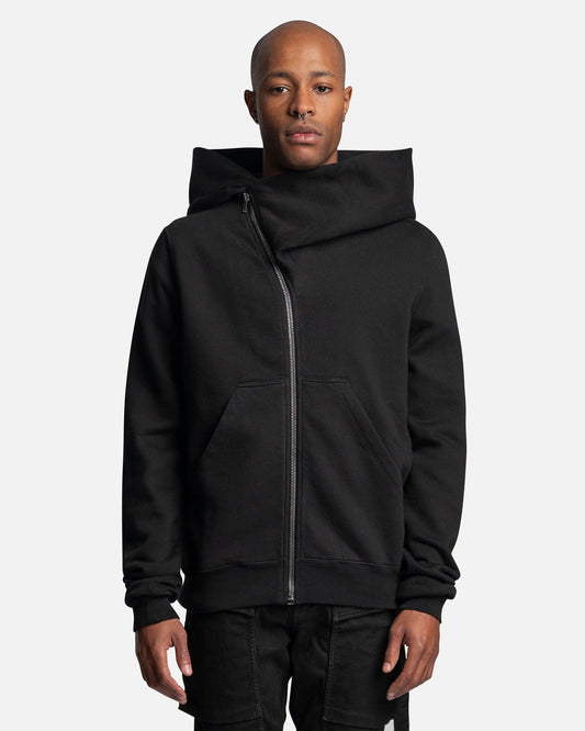 Rick Owens DRKSHDW Men's Sweatshirts Mountain Hoodie in Black