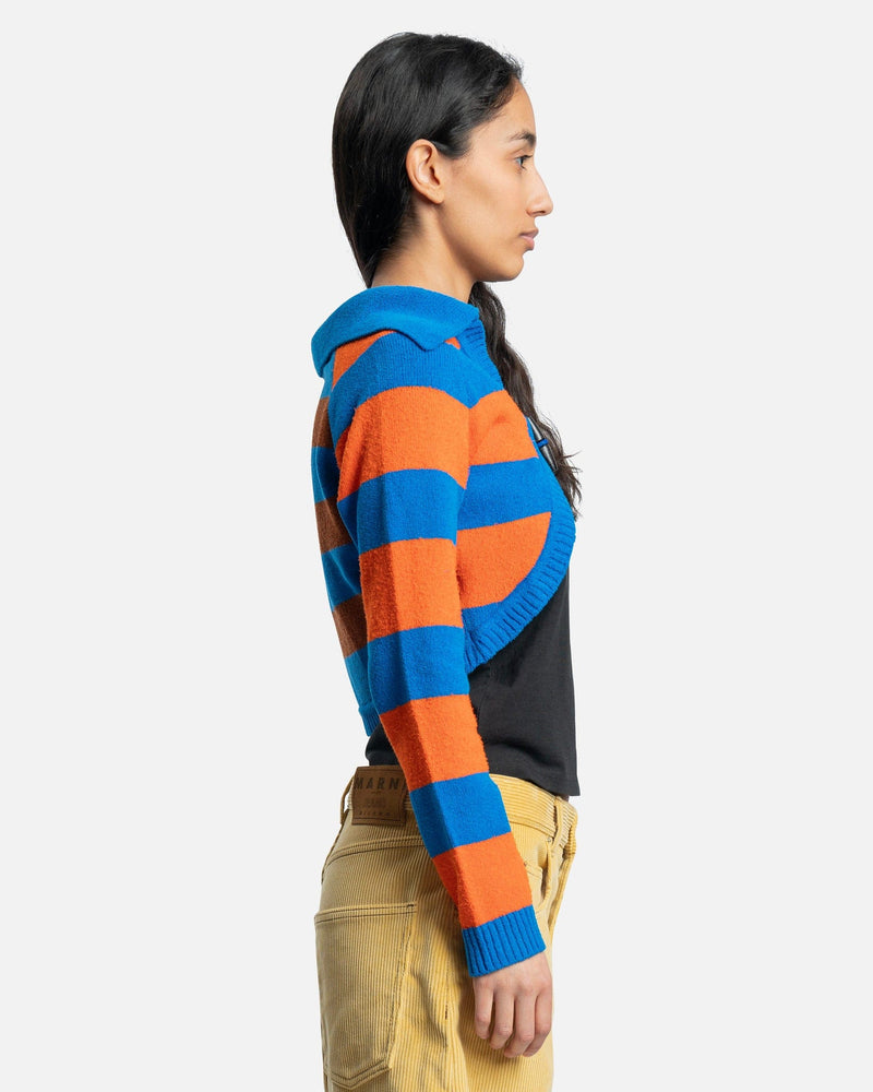 Andersson Bell Women Sweaters Murphy Stripe Knit Bolero in Multi