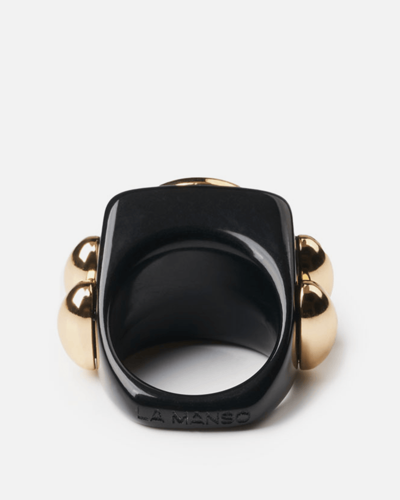 La Manso Jewelry My Ex's Funeral Ring in Black