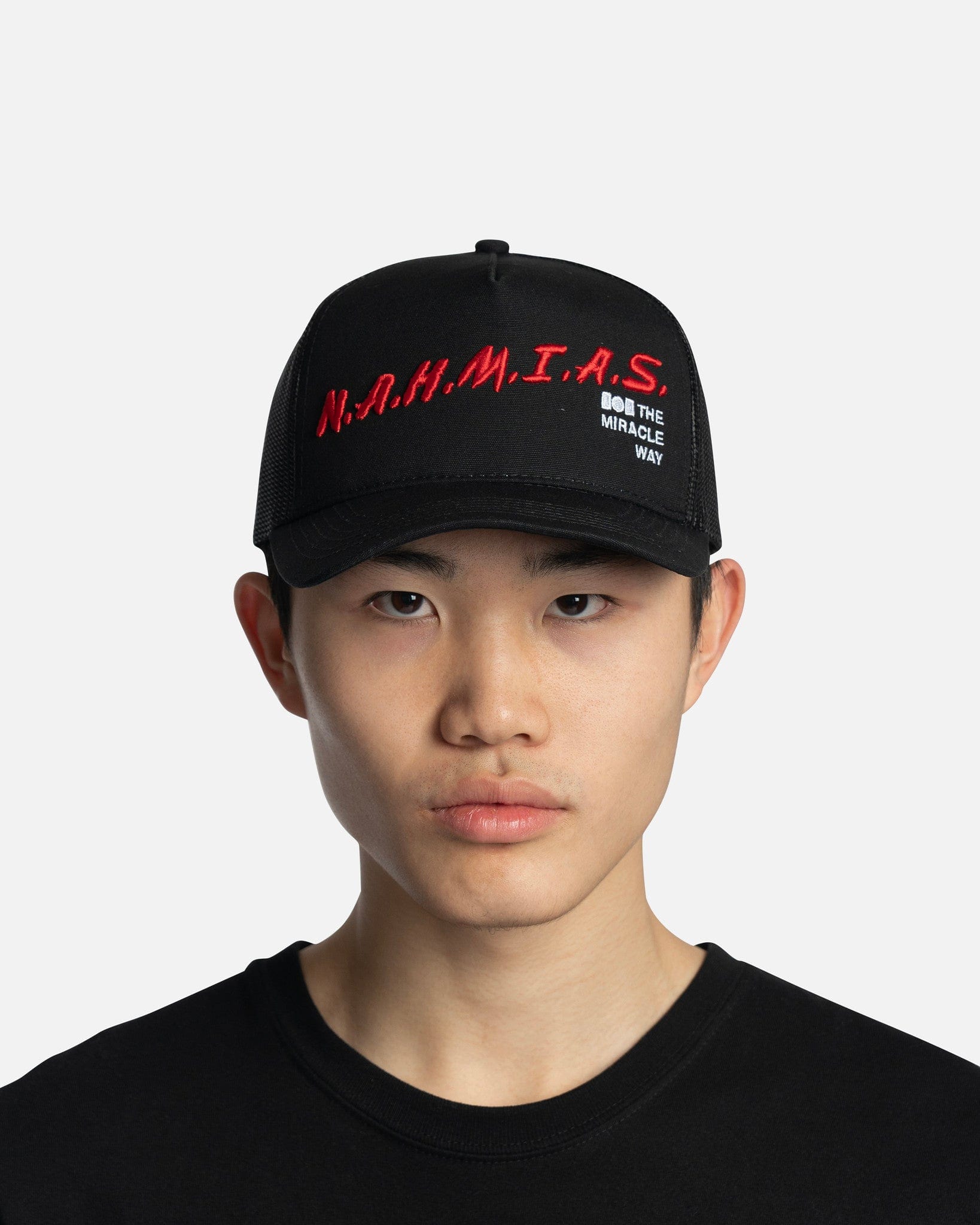 Nahmias Education Trucker in Black – SVRN Nahmias Education Trucker in Black – SVRN