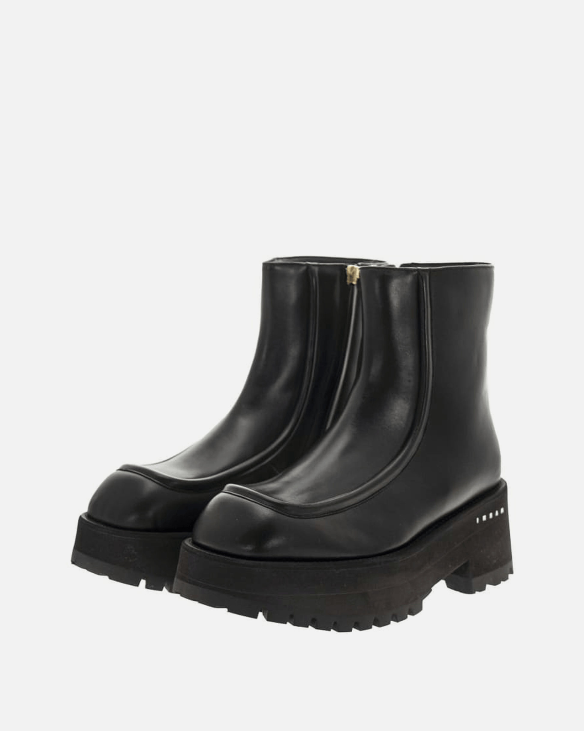 Marni Women Boots Nappa Ankle Boot in Black