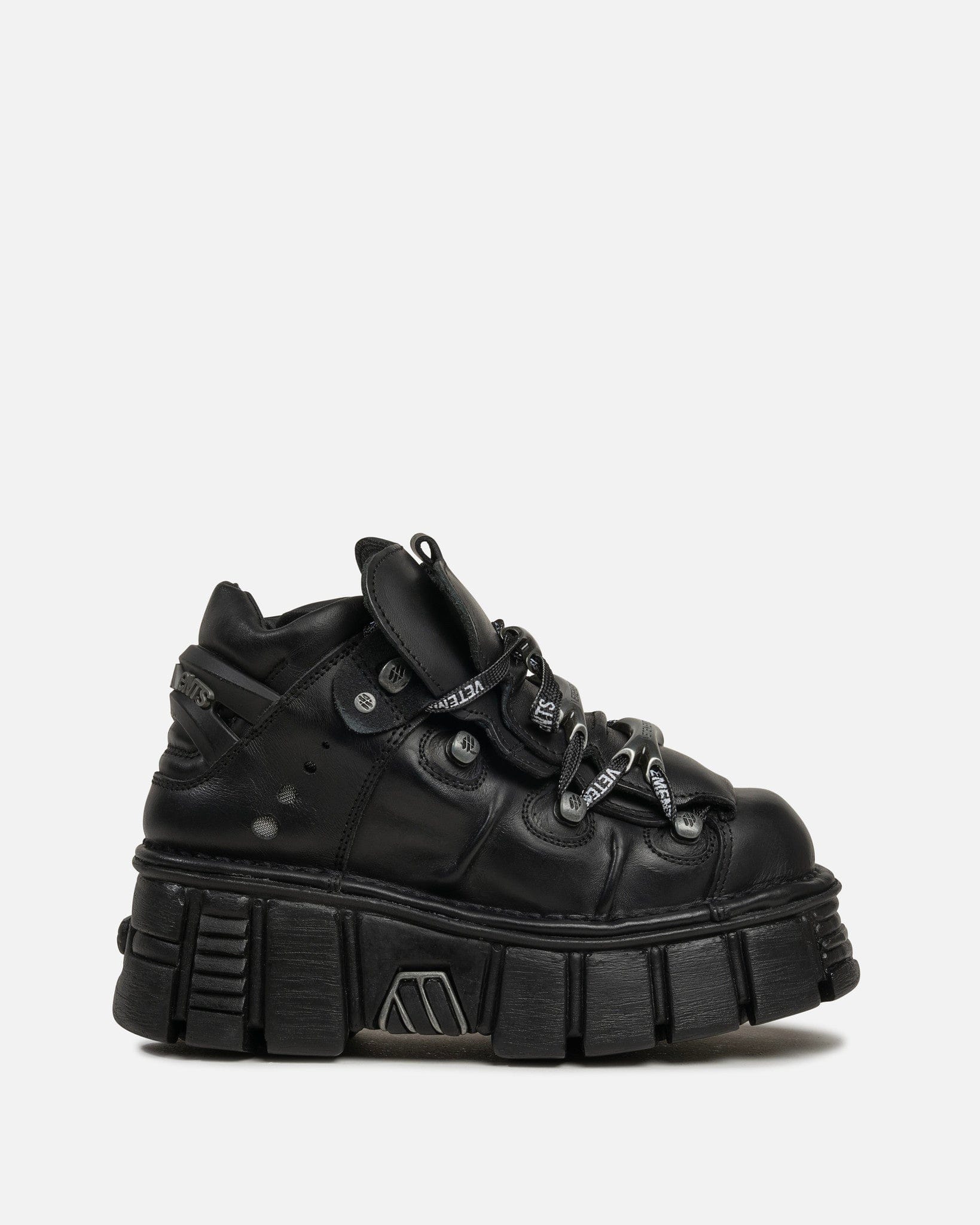 New Rock Platform Sneakers in Black – SVRN