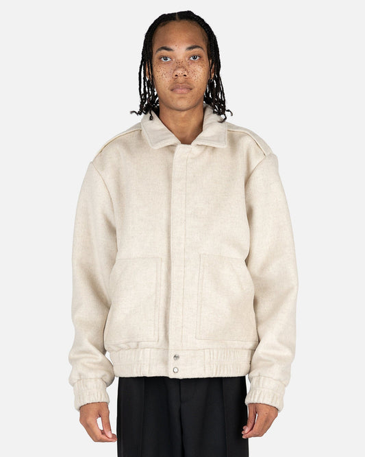 Rhude Men's Jackets Newman Jacket in Heather Grey