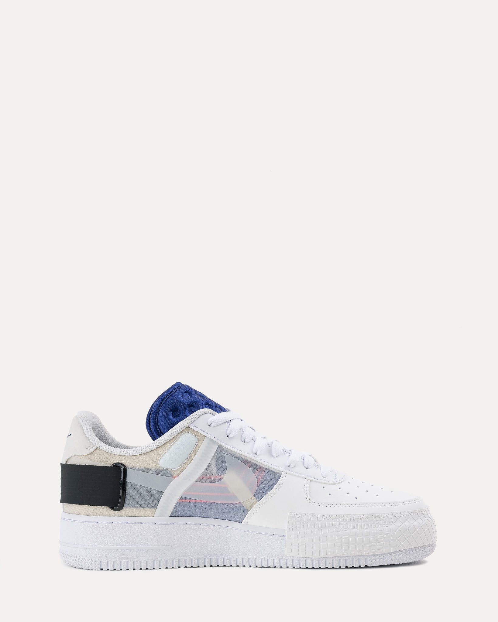 nike air force 1 type summit red orbit white sneaker