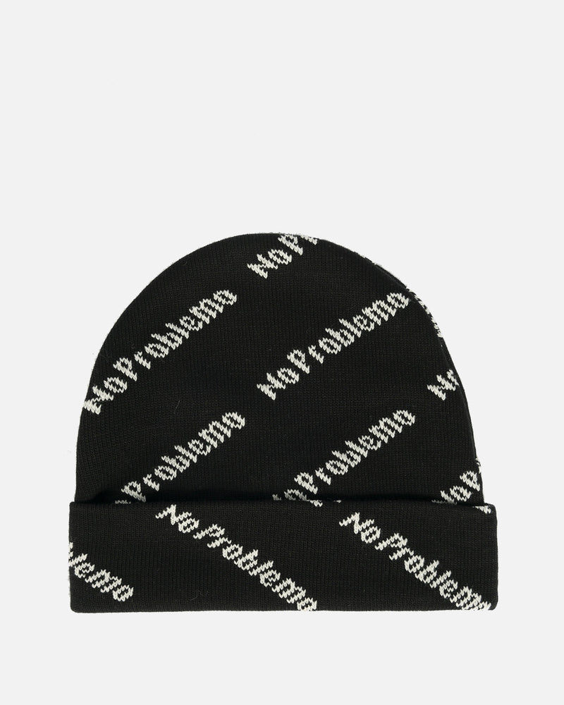 Aries Women's Hats No Problemo Repeat Beanie in Black