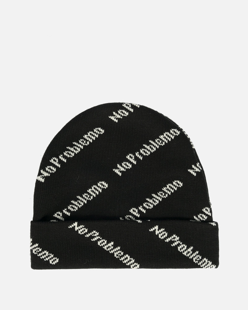 Aries Women's Hats No Problemo Repeat Beanie in Black