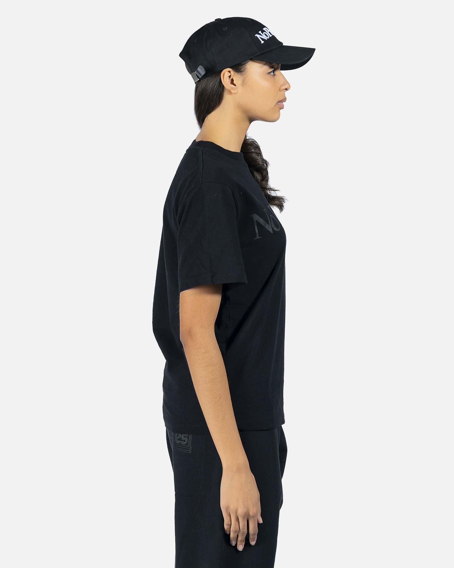 Aries Women T-Shirts No Problemo Shortsleeve Tee in Black