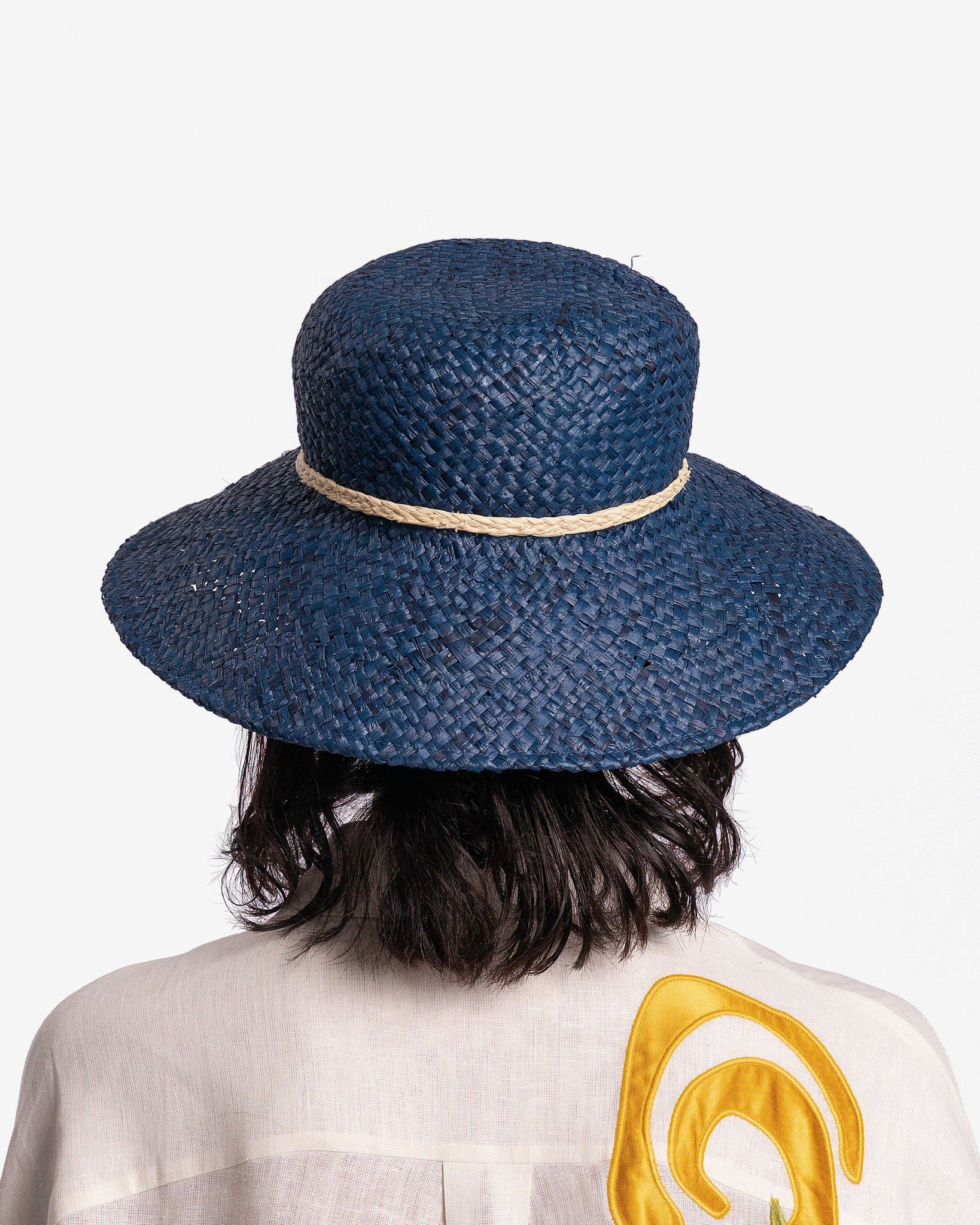 Marni Women's Hats No Vacancy Inn Raffia Hat in Night Blue