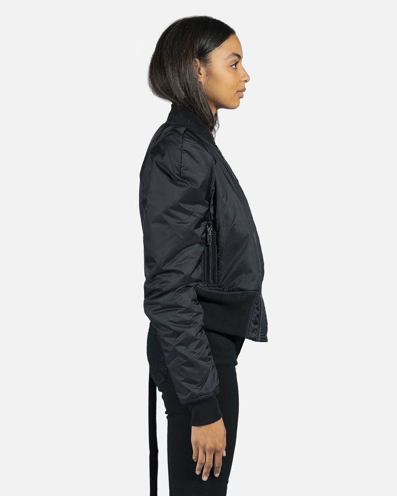 Rick Owens DRKSHDW Women Jackets Nylon Bomber in Black