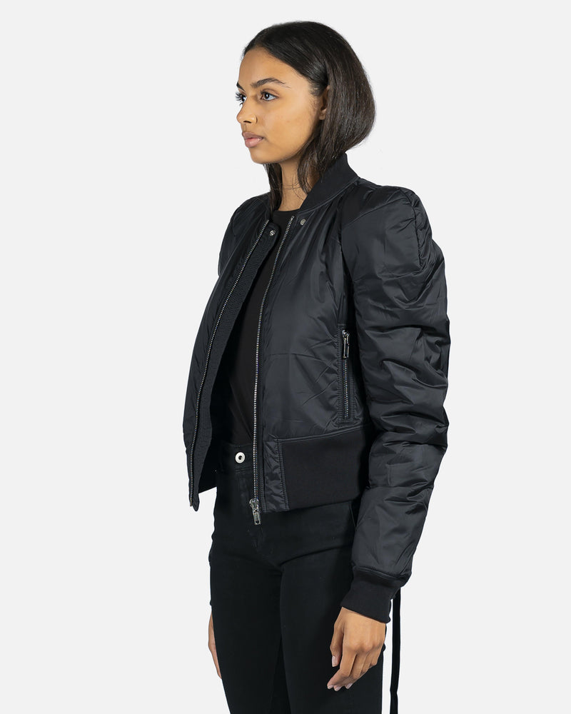 Rick Owens DRKSHDW Women Jackets Nylon Bomber in Black