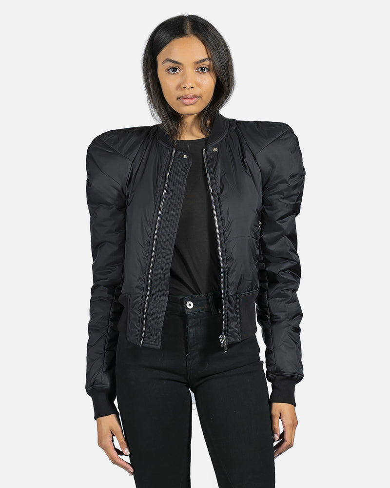 Rick Owens DRKSHDW Women Jackets Nylon Bomber in Black