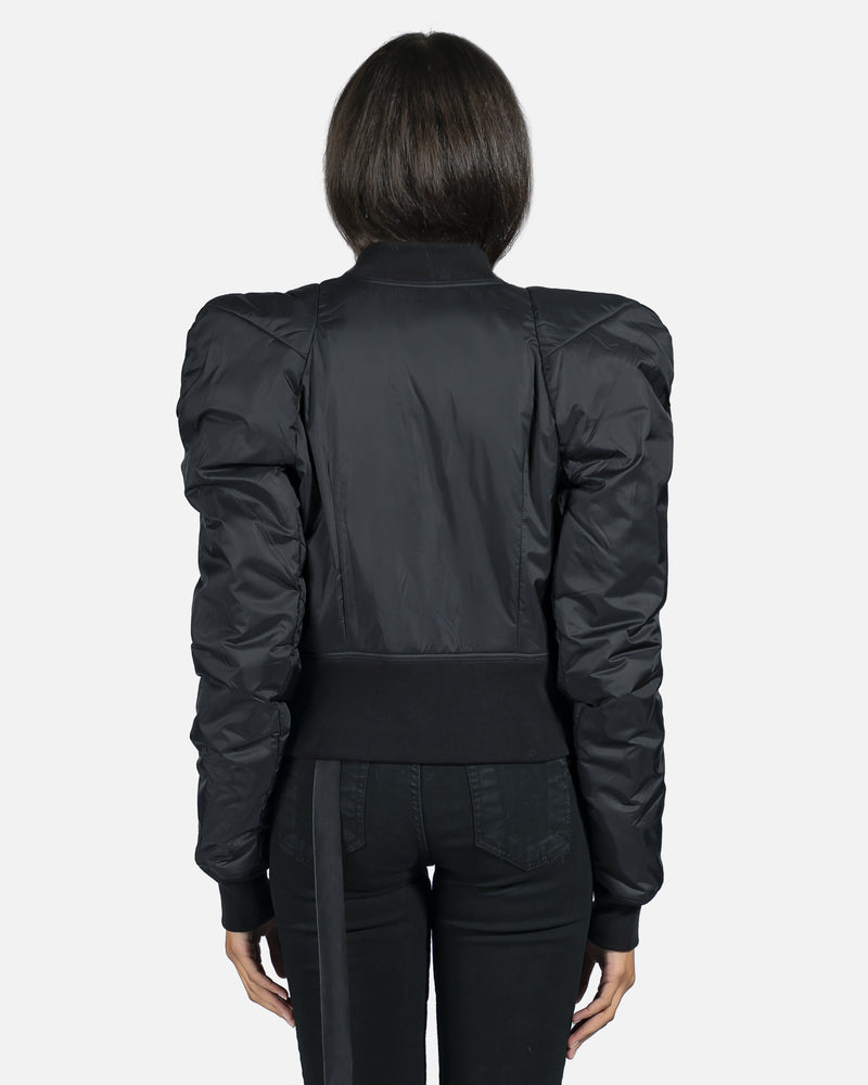 Rick Owens DRKSHDW Women Jackets Nylon Bomber in Black