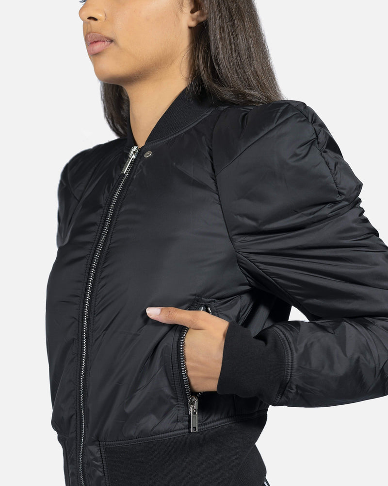 Rick Owens DRKSHDW Women Jackets Nylon Bomber in Black