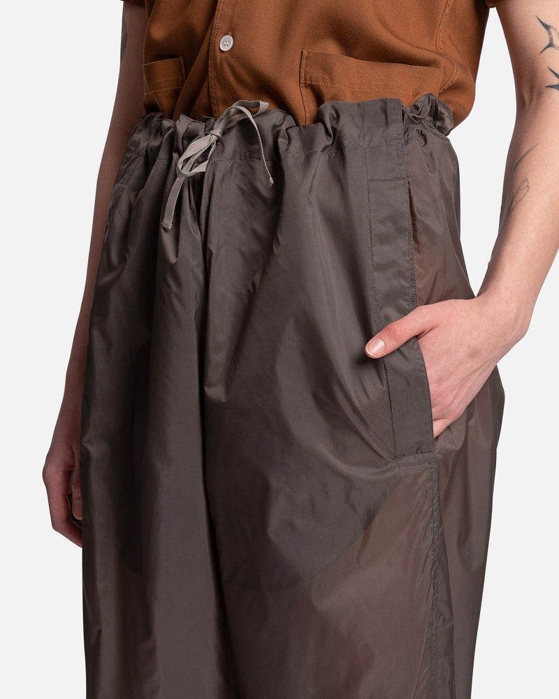 Maison Margiela Women Pants Nylon Pants in Asphalt
