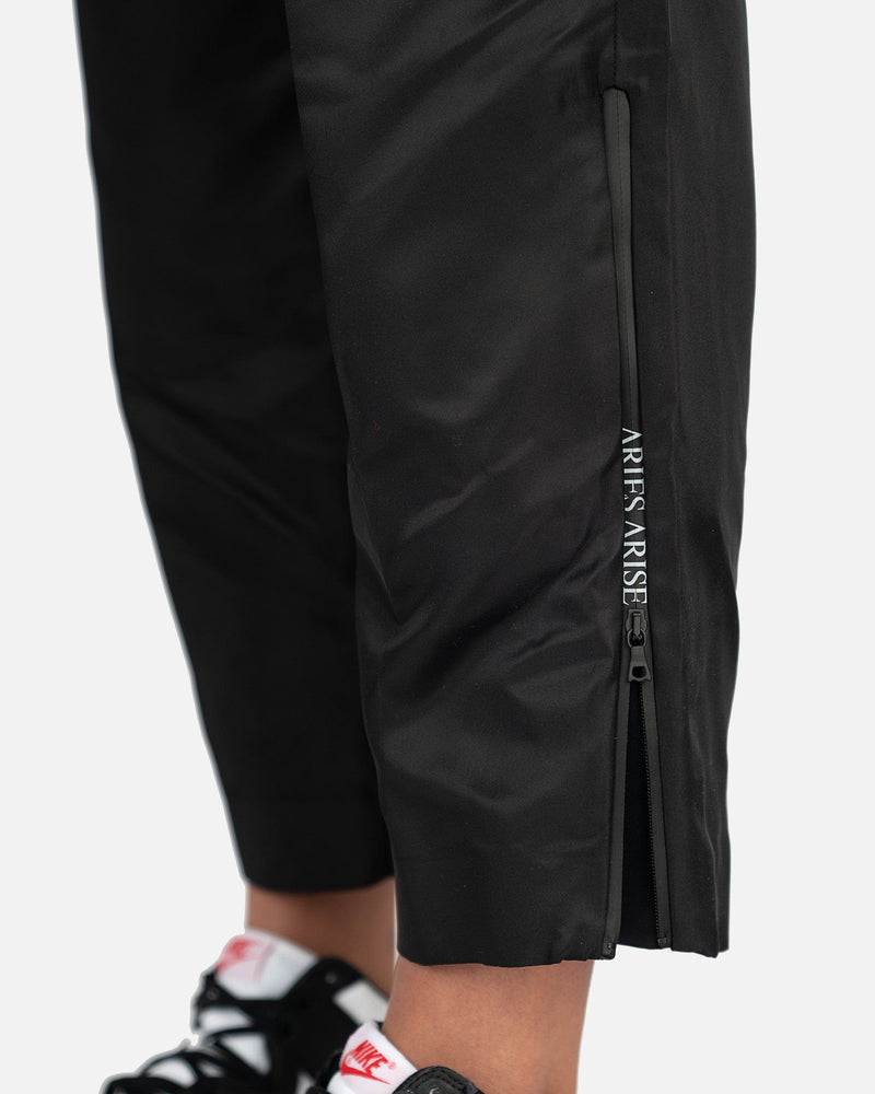 Aries Women Pants Nylon Tailored Slacker Pants in Black