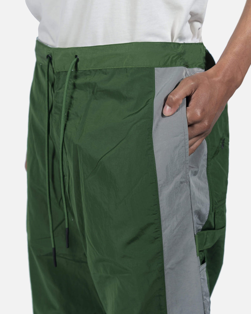 JORDAN Men's Pants Off-White Track Pant in Green