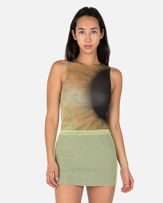 Paloma Wool Women Tops Ojito Tank Top in Green