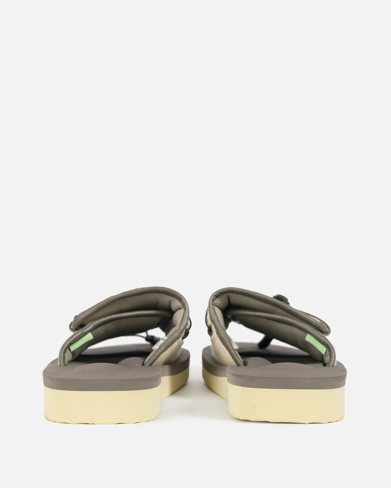 Suicoke Unisex Sandals OLAS-CAab in Grey/Off-White