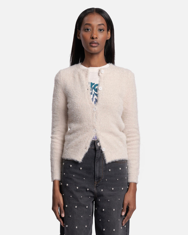 Isabel Marant Etoile Women's Sweater Olena Cardigan in Ecru