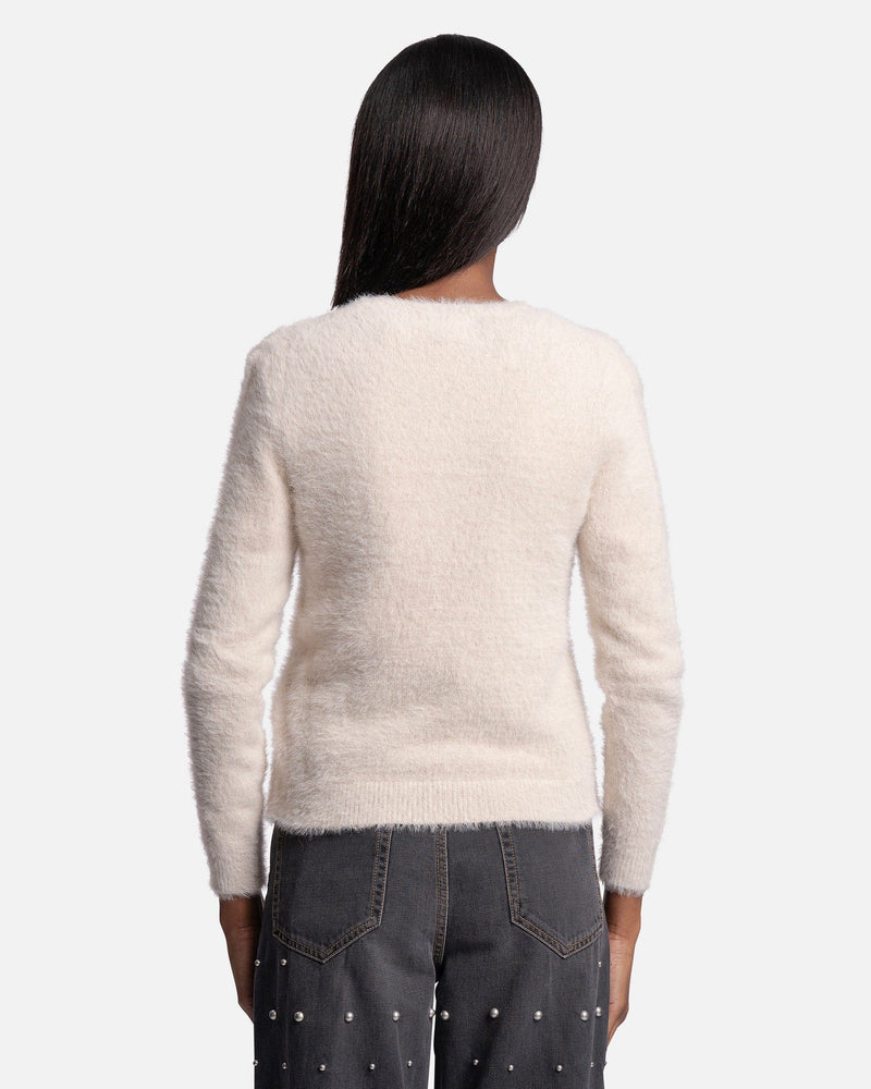 Isabel Marant Etoile Women's Sweater Olena Cardigan in Ecru