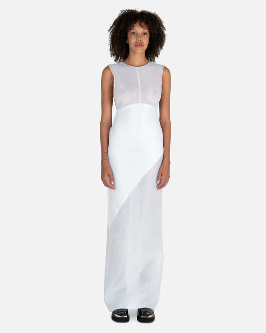 Peter Do Women Dresses Open Back Gown in White