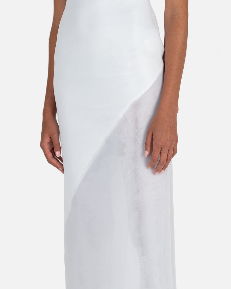 Peter Do Women Dresses Open Back Gown in White
