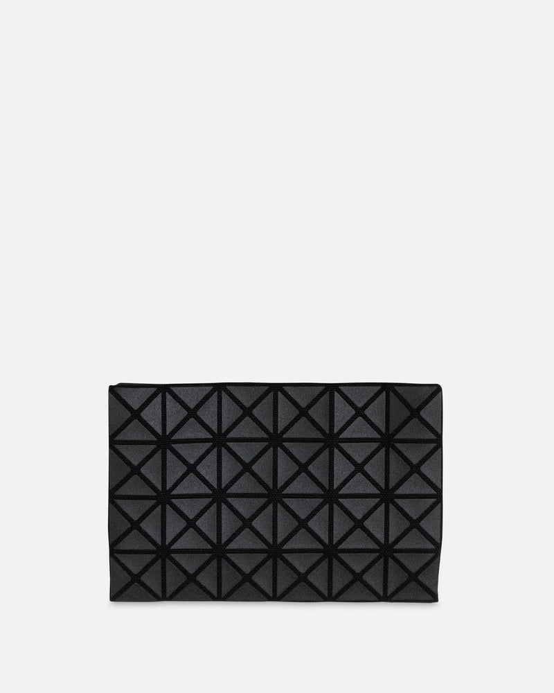Bao Bao Issey Miyake Leather Goods Oyster Card Case in Matte Black