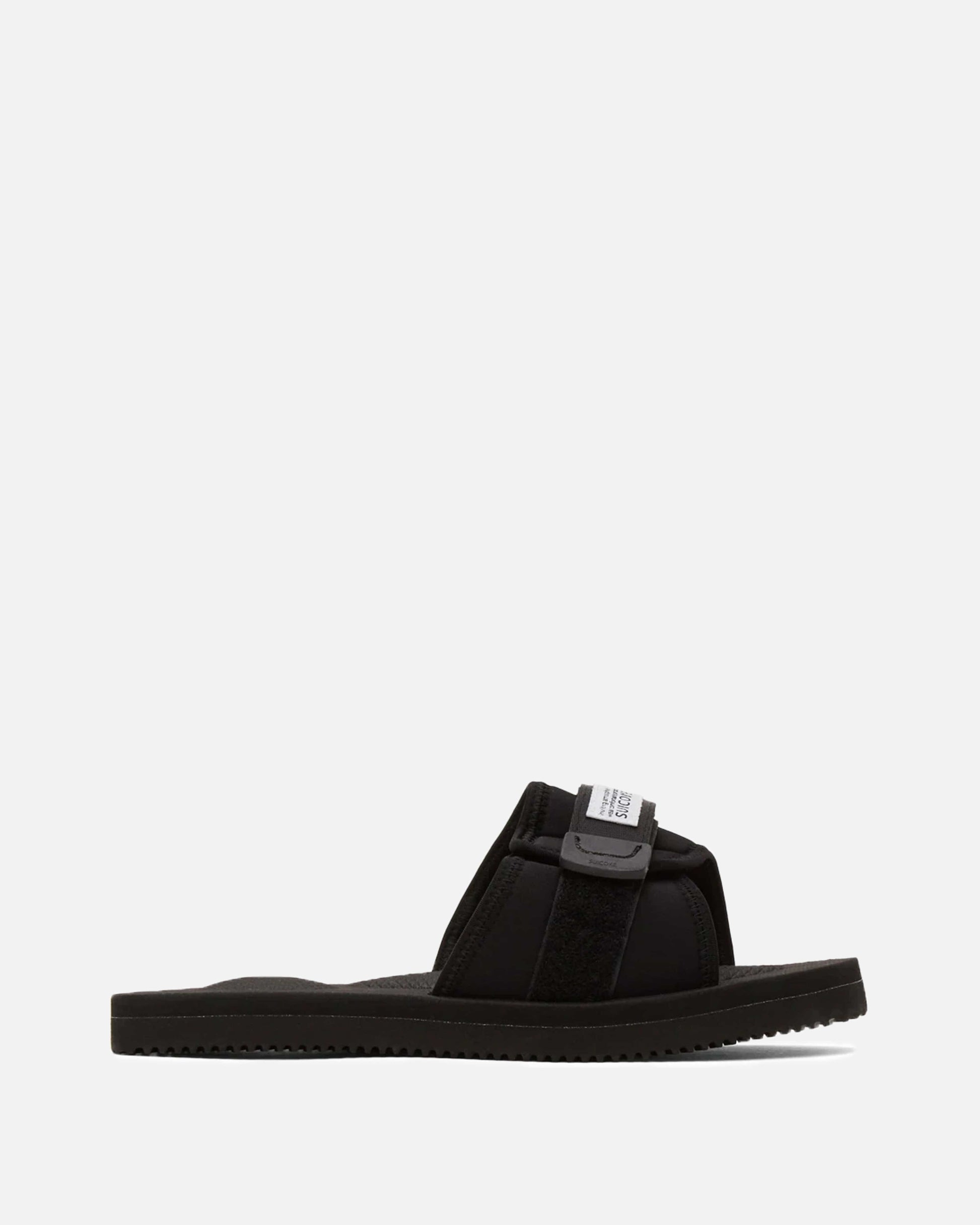Suicoke Men's Sneakers Padri Sandals in Black