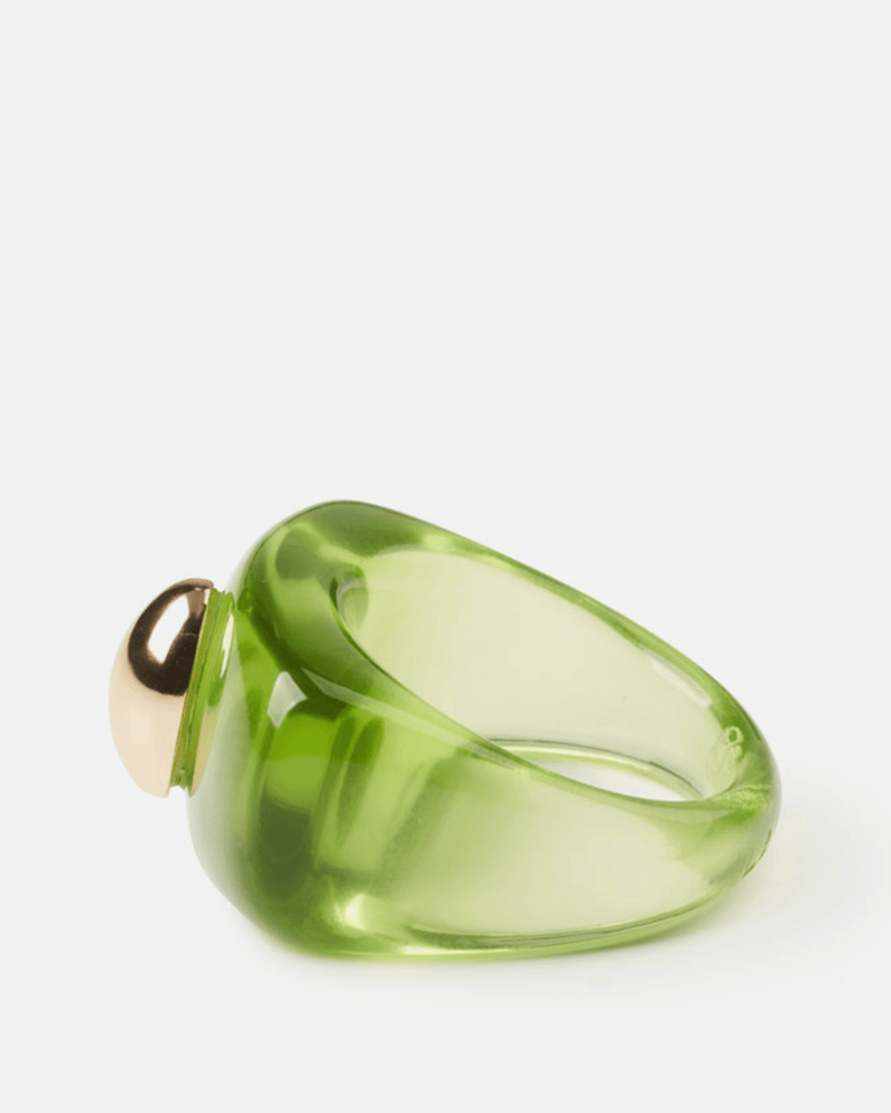 La Manso Jewelry Pagan & Vegan Ring in Green