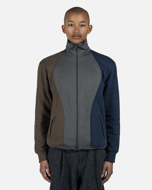 Comme des Garcons Homme Deux Paneled Track Jacket in Multi