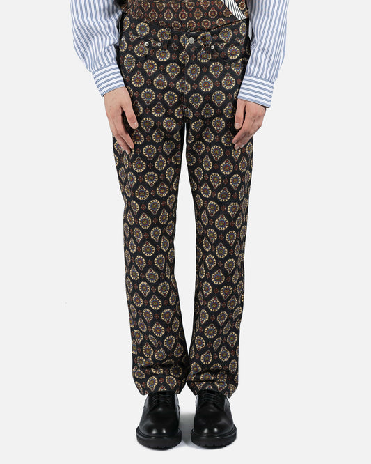 Dries Van Noten Men's Pants Panthero Pants in Black