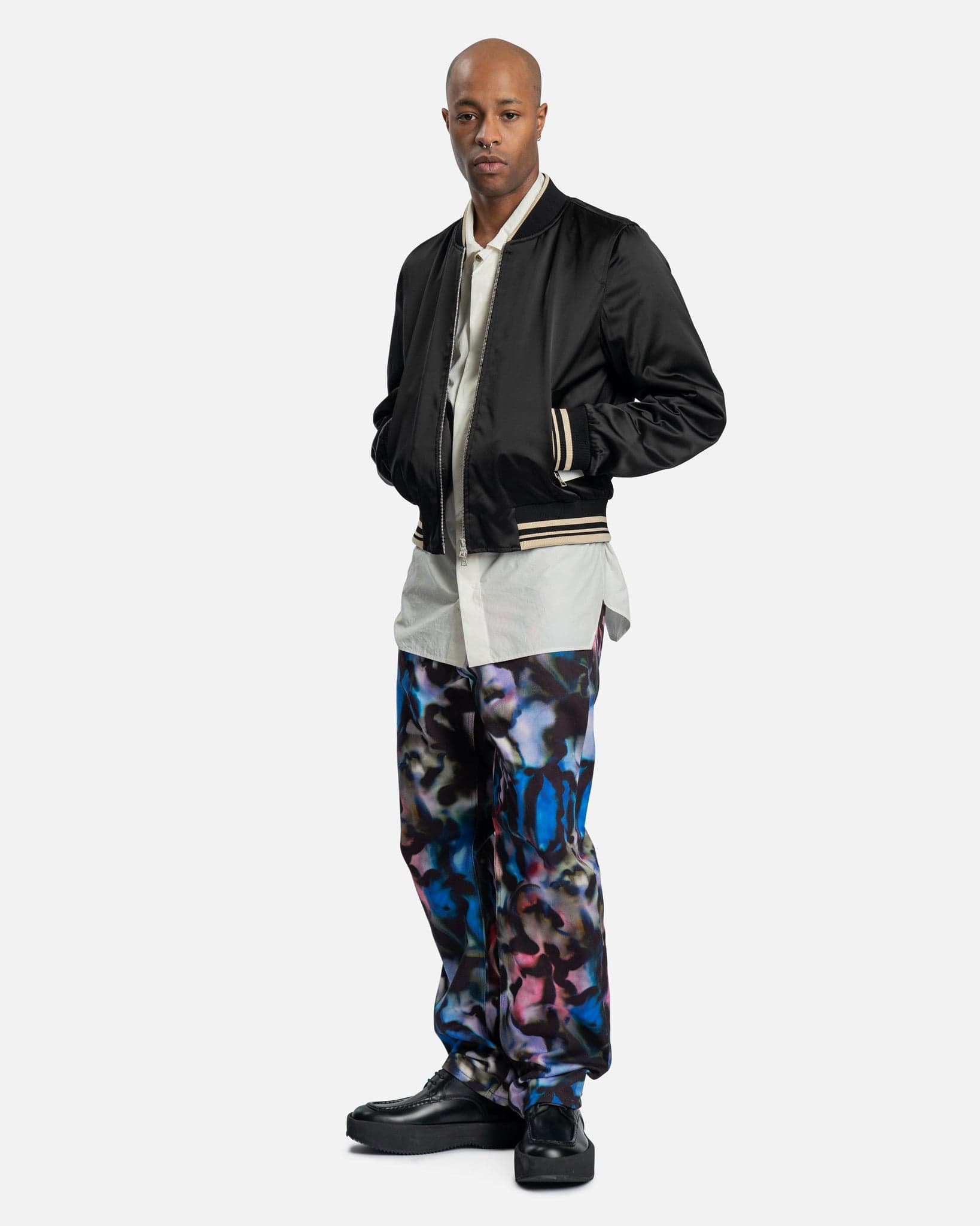 Dries Van Noten Men's Jeans Panthero Pants in Blue