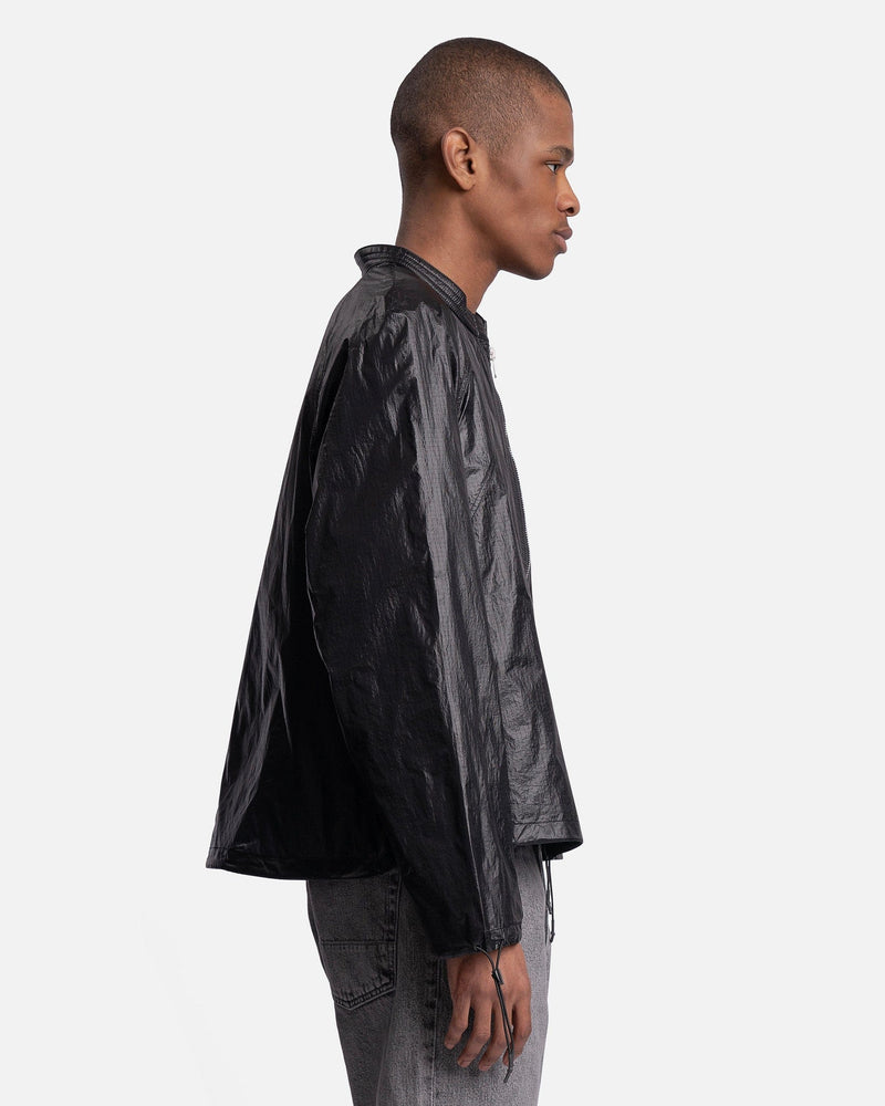 Our Legacy Men's Jackets Parasail Jacket in Black Tech Chintz Ripstop